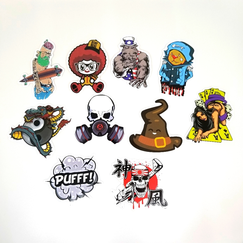 🔴10 VSCO waterproof vinyl stickers